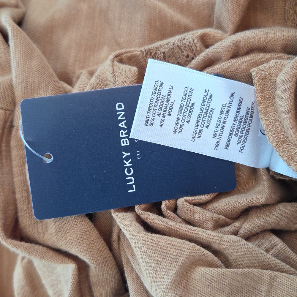 Lucky Brand Long Sleeve Top - Picture 6 of 6